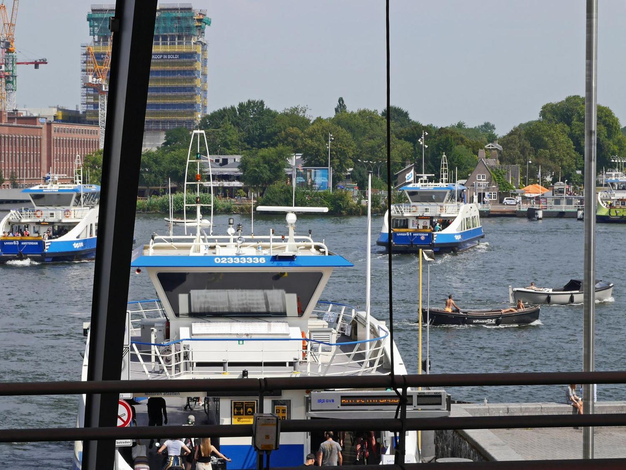 Hotel Pontsteiger Amsterdam Bagian luar foto